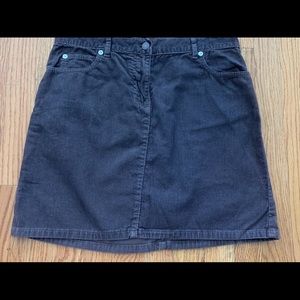🌈 J. Crew brown corduroy skirt (2 for $10 promo)
